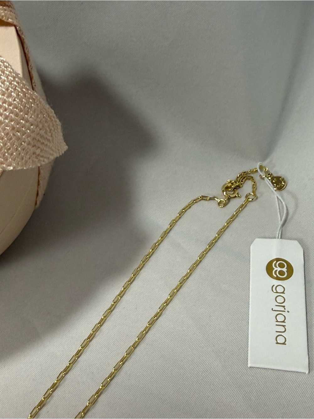 Gorjana Gold Necklace with Mother-of-Pearl Pendant - Picture 3 of 5